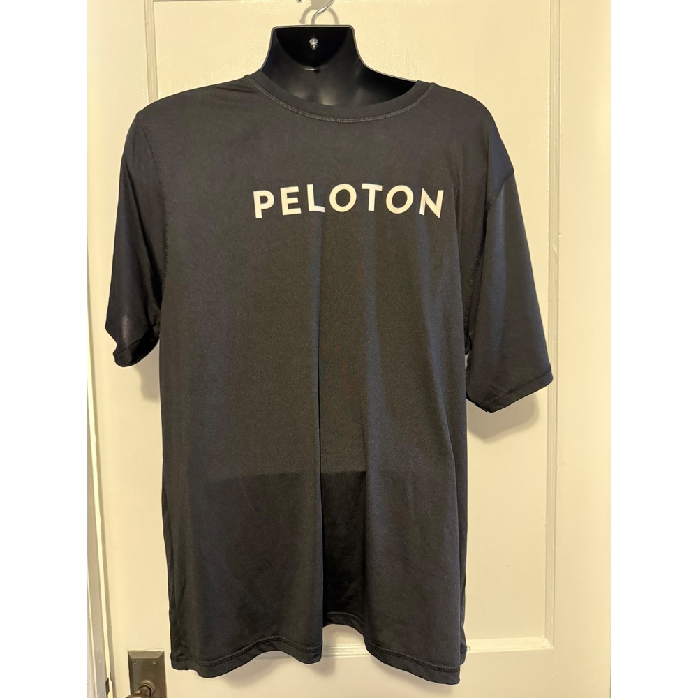 Peloton Century Club Shirt Mens 2XL Black 100 Rides Graphic Performance Tee